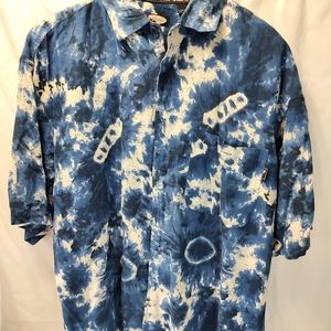 Empra brown Pinstripe Shirt With Graphics Size 3XL